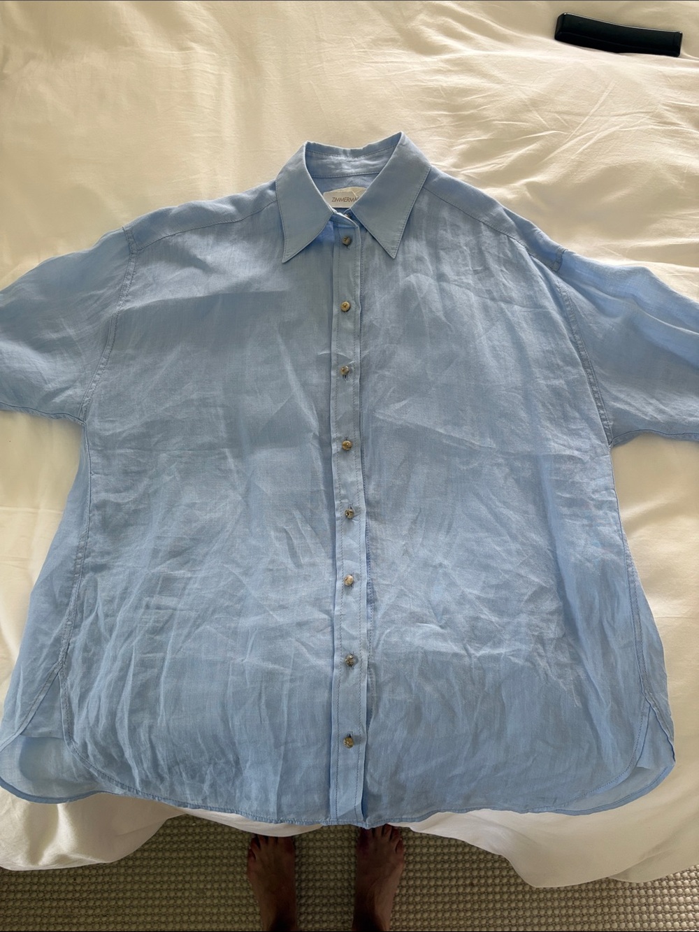 Zimmermann Tama Ramie Shirt